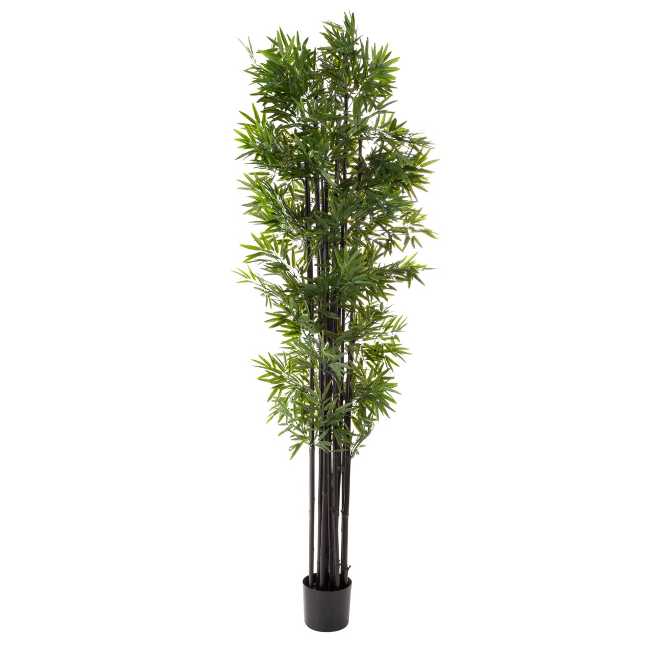 72 Inch Faux Bamboo Tree Plant Indoor Decor Adjustable Leaves Artificial Greenery